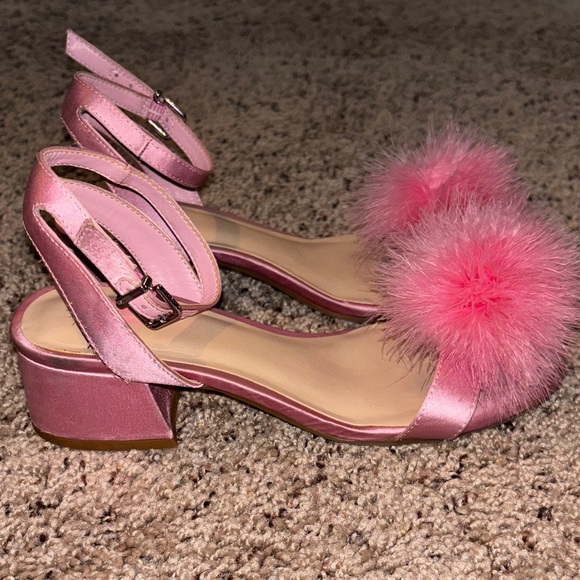 GB girls Other - GB Girls' Neela-Girl Feather Heels (Youth) Size 3